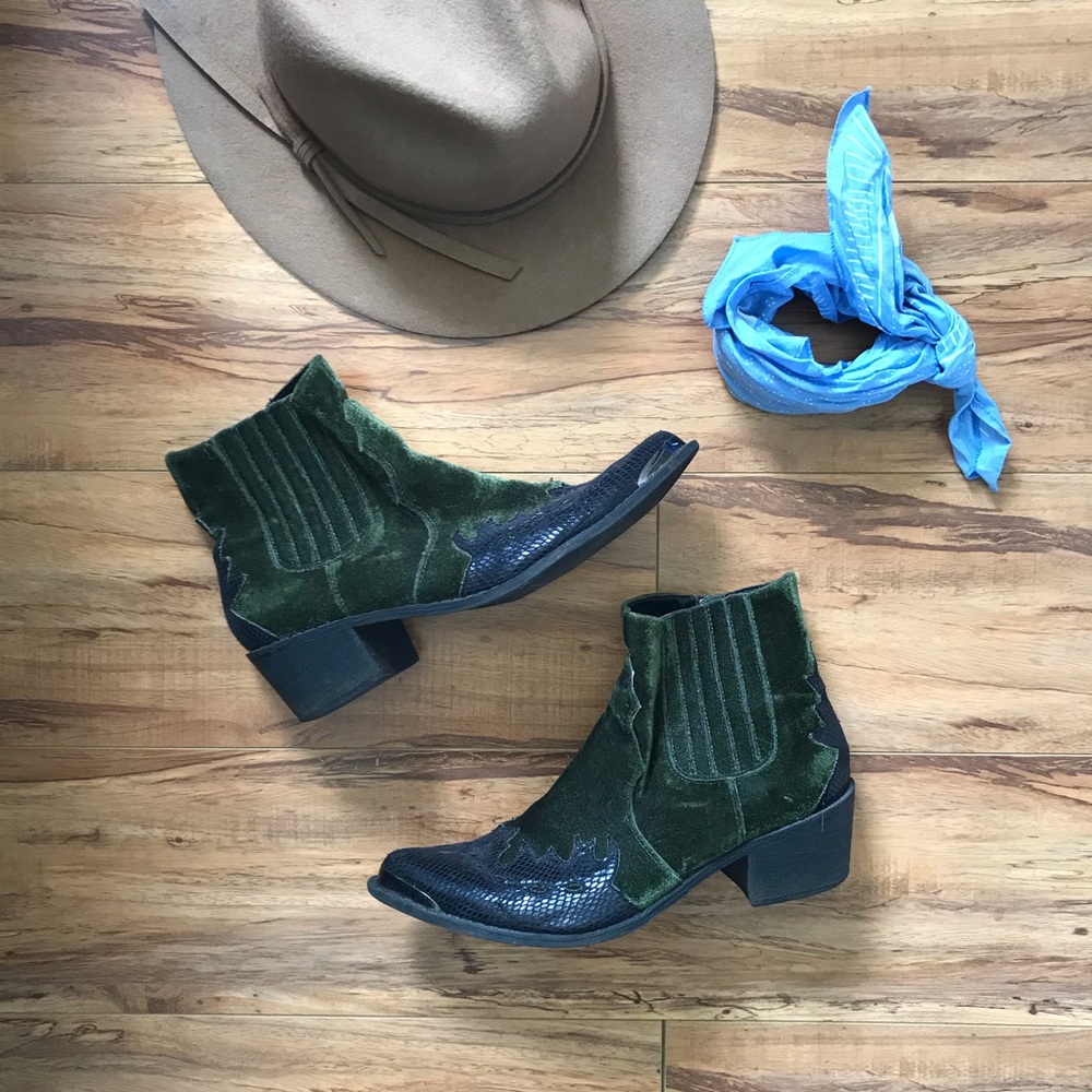 Coconuts x Matisse Ankle Cowboy boots